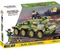 Cobi Klocki istorinė kolekcija Sd.Kfz. 234/3 stuburo