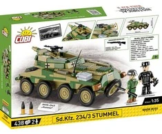 Cobi Klocki istorinė kolekcija Sd.Kfz. 234/3 stuburo