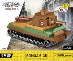 Cobi Klocki istorinė kolekcija Somua S-35