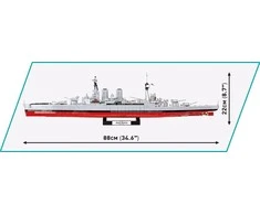 „Konstruktorius Cobi“ istorinė kolekcija, Antrojo pasaulinio karo HMS „Hood 4830“, 2613 m.