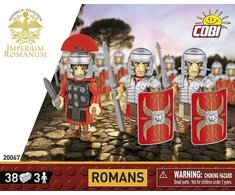 Cobi Romos imperijos blokai – romėnai 3 figūrėlės