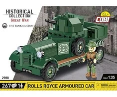 Konstruktorius Cobi Historical Collection Rolls-Royce šarvuotas automobilis 1920, 276 det
