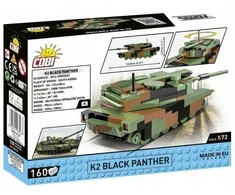 Cobi Klocki K2 Juodas PANTHER 160 dalys