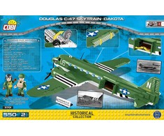 COBI 5701 Douglas C-47 Skytrain Dakota ISTORIJA