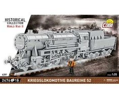 COBI TRAINS Kriegslokomotive Baureihe 52 2400 6281