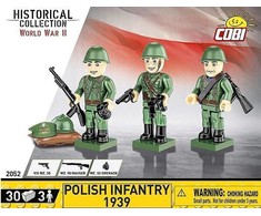 Lenkijos pėstininkų figūrėlės Cobi Klocki 1939, 33 d.