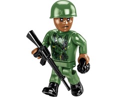 Konstravimo žaidimai – Vietnamo karo tankas M41A3 Walker Bulldog – 625 vnt. – 2 Cobi figūrėlės