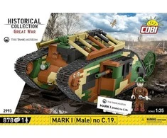 Cobi Mark I vyras modelis C.19 konstruktorius, 878 dalys