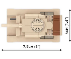 COBI HC Antrojo pasaulinio karo Panzer III tankas 82kl 3090