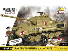 Cobi Konstravimo rinkinys Panzer V PANTHER Ausf.G Pudel, 1133 detalės