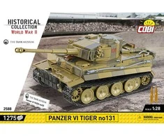 COBI konstruktorius Panzer VI Tiger 131, 1:28, 1275 detalių tankas