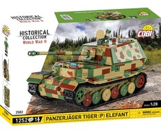 COBI 2582 BLOKAI Panzerjäger Tiger (P) Elefant Tank Cannon