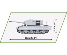 COBI - Konstruktorius Panzerkampfwagen E-100, 1/28, 2572
