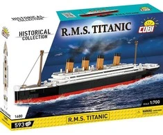 COBI blokelių konstruktorius RMS Titanic 1:700 – laivo modelis 7+