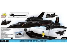 Klocki „Lockheed SR-71“ lėktuvo blokai – 1374 vnt.