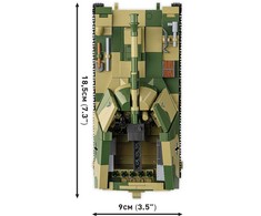 Cobi Klocki Sd.kfz.124 Wespe blokeliai 860 blokai