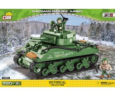 Antrojo pasaulinio karo „Sherman M4A3E2 Jumbo Cobi“ konstruktorius, 720 d.