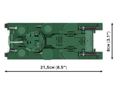 Cobi COBI 2990 Istorinė kolekcija Didžiosios karo britų tankas Vikers A1E1 Independent 887 blokai