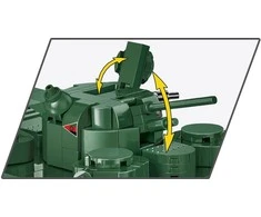 COBI 2990 Vickers A1E1 nepriklausomas bakas BLOCKI