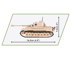 Konstruktorius Cobi PzKpfw V Pantera Ausf. G, 298 d.