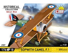 Surenkamas modelis Sopwith F.1 Camel Cobi, 2987, 176 d.