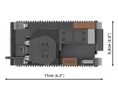 Konstruktorius Cobi Panzer II Ausf. A, 250 det