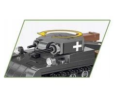 Konstruktorius Cobi Panzer II Ausf. A, 250 det