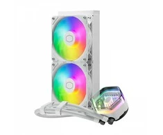 Procesoriaus Aušintuvas - Cooler Master MasterLiquid 240 ARGB Baltas