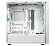 Kompiuterio Korpusas - Cooler Master MasterBox 600 Baltas su Multicolor Apšvietimu