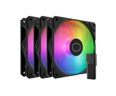 „Cooler Master Cooler Master SickleFlow Edge 120 ARGB 3-in-1“ ventiliatorius (juodas)