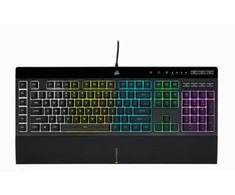 Žaidimų klaviatūra Corsair K55 RGB Pro su 5 zonų RGB pašvietimu, ENG išdėstymas