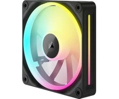 Corsair iCUE Link LX120 RGB, PWM korpuso ventiliatorius, 3er Pack – 120mm, juodos spalvos