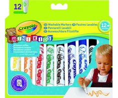 Crayola, Inc. Crayola Mini Kids plaunami žymekliai, 12 vnt.