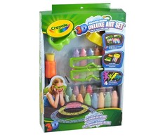 Crayola, Inc. Wyprawka Szkolna Dla UCZNIA Do Klasy 6 KREDA 3D W ZESTAWIE DE LUX Ekstra