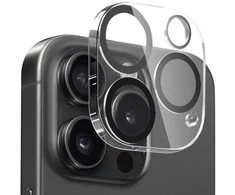 Crong Lens Shield – stiklas fotoaparatui ir objektyvui iPhone 16 Pro / iPhone 16 Pro Max