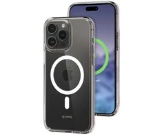 Crong Clear MAG dangtelis – dėklas iPhone 15 Pro MagSafe (skaidrus)