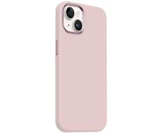 Crong Color Cover LUX Magnetic – dėklas, skirtas iPhone 15 MagSafe (rožinis)
