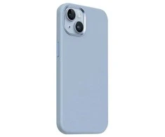 Crong Color Cover LUX Magnetic - Dėklas iPhone 15 Plus MagSafe (mėlyna)
