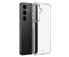 Crong Crystal Shield Cover - dėklas skirtas Samsung Galaxy S25+ Transparent