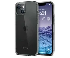 Crong Crystal Slim Cover – dėklas, skirtas iPhone 15 Plus (skaidrus)