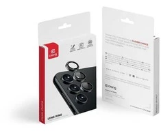 Crong Lens Ring - Apsauginis stiklas skirtas the camera lens Samsung Galaxy S24 Ultra (clear)
