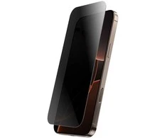 „Crong Privacy 3D Armor Glass“ – grūdintas privatumo stiklas, skirtas „iPhone 16 Pro Max“