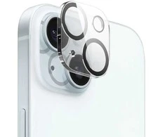 Objektyvas Crong Lens Shield – fotoaparatas ir objektyvo stiklas, skirtas iPhone 15 / iPhone 15 Plus