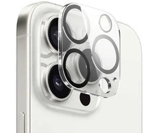 Crong Lens Shield – fotoaparatas ir objektyvo stiklas, skirtas iPhone 15 Pro / iPhone 15 Pro Max