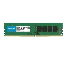 RAM CRUCIAL 8GB DDR4-2666 UDIMM CL19 (4Gbit/8Gbit/16Gbit)