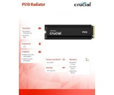 „Crucial P510 M.2 PCIe 5.0 NVMe 2TB“ aušintuvas