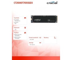 Crucial T705 M.2 PCI-e 5.0 NVMe 2TB