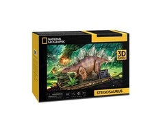 CUBIC FUN National Geographic 3D dėlionė „Stegozauras“