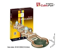 CubicFun 3D dėlionė Šv. Petro bazilika 56 vnt