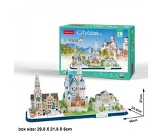 CUBICFUN 3D dėlionė „Bavarija“